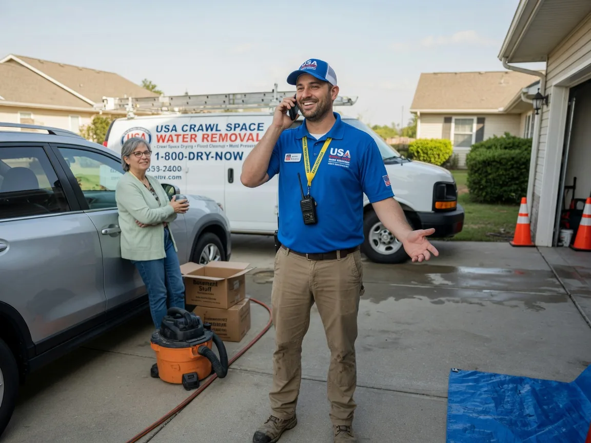 Crawl Space Water Removal Collins, IA FAQs